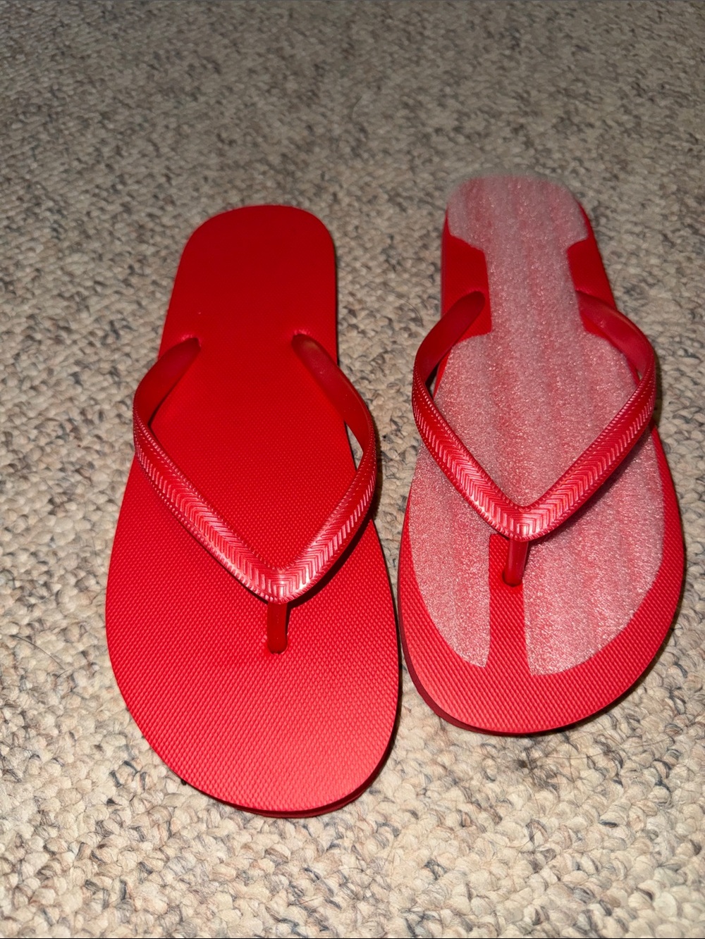 Primark Red Women's Flip Flop Sandals